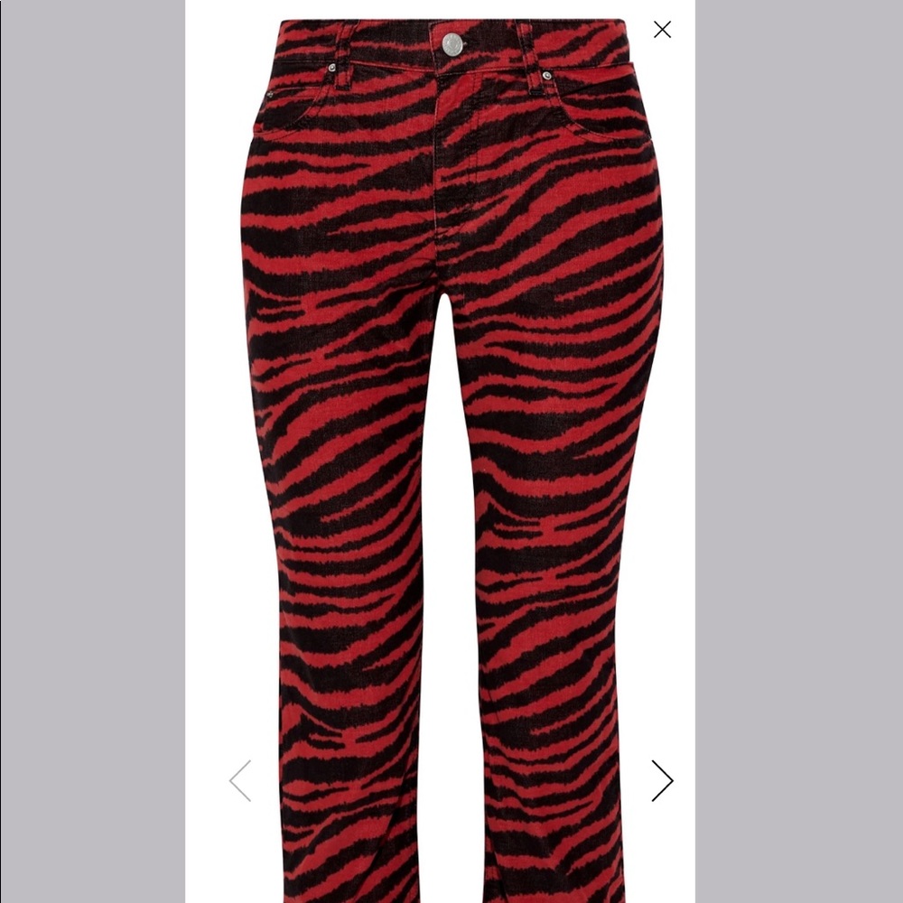 Isabel Marant Étoile tiger/ zebra pants